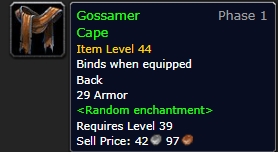 Gossamer Cape wow sod phase 2